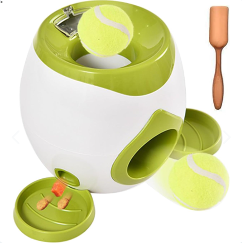 Lanzador de pelotas automático para perros